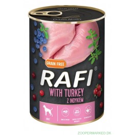 RAFI V&aring;dfoder Kalkun 400gr