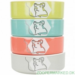 Keramiksk&aring;l m. Hamstermotiv