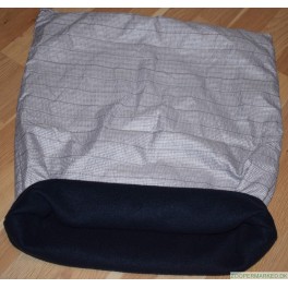 Sovepose m. sort fleece foer
