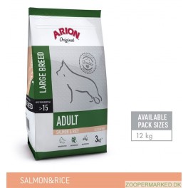 Arion Original Adult Large Breed - Laks & Ris - 12 kg