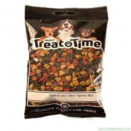 Treat time Soft-snack Mini hjerte Mix 200 gr.