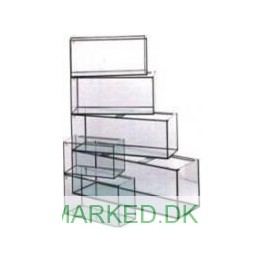 Glasakvarium m/d&aelig;kglas 54 l. 60*30*30 cm