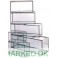 Glasakvarium m/dækglas 54 l. 60*30*30 cm