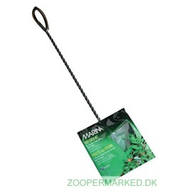 Net, sort grovmasket 12 cm/40 cm skaft 