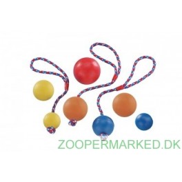 Bold med reb, massiv gummi, 7,5 cm