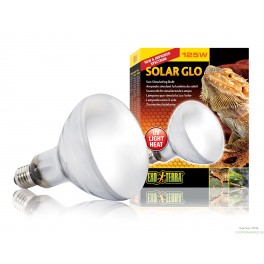 ExoTerra Solar-Glo 125 w. UVA, UVB, Infrar&oslash;d