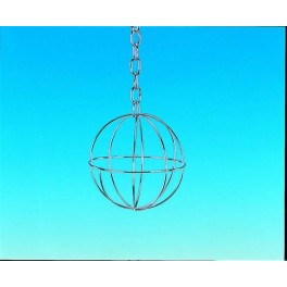 Foderbold, metal, 8cm