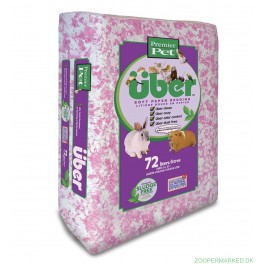 &Uuml;BER PAPIRSTR&Oslash;ELSE 72 L PINK/HVID.