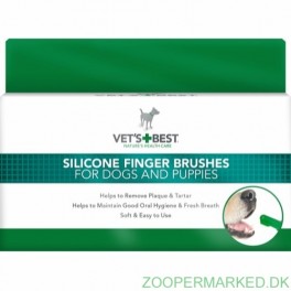 Vet&rsquo;s Best Silicone finger tandb&oslash;rste 5 stk