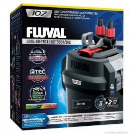 FLUVAL 107, 550 LTR./T. 10 WATT. 40-130 L.