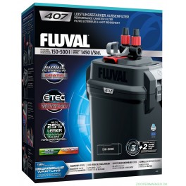 FLUVAL 407, 1450 LTR./T. 23W. 150-500 L.