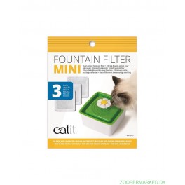 CatIt Filters&aelig;t &aacute; 3 stk t/CatIt Flower Fountain Mini