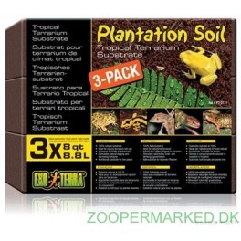 ExoTerra Plantation Soil 3x8,8 L